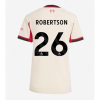 Stroje piłkarskie Liverpool Andrew Robertson #26 Koszulka Wyjazdowej dla damskie 2025-26 Krótki Rękaw